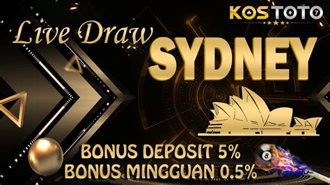 Live Draw Sydney Tercepat Hari Ini.